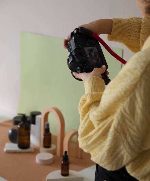 side-view-woman-working-photography-studio